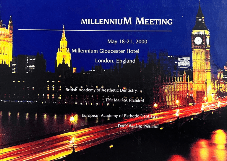 2000 – Scientific Meeting
