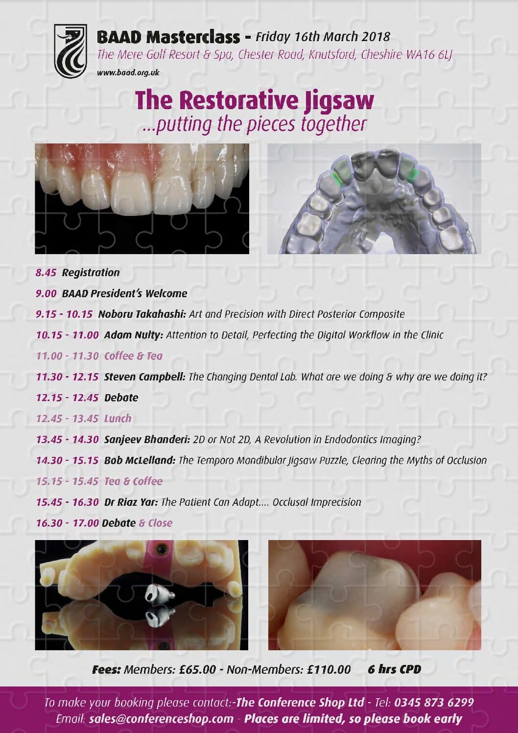 Friday 16th March 2018