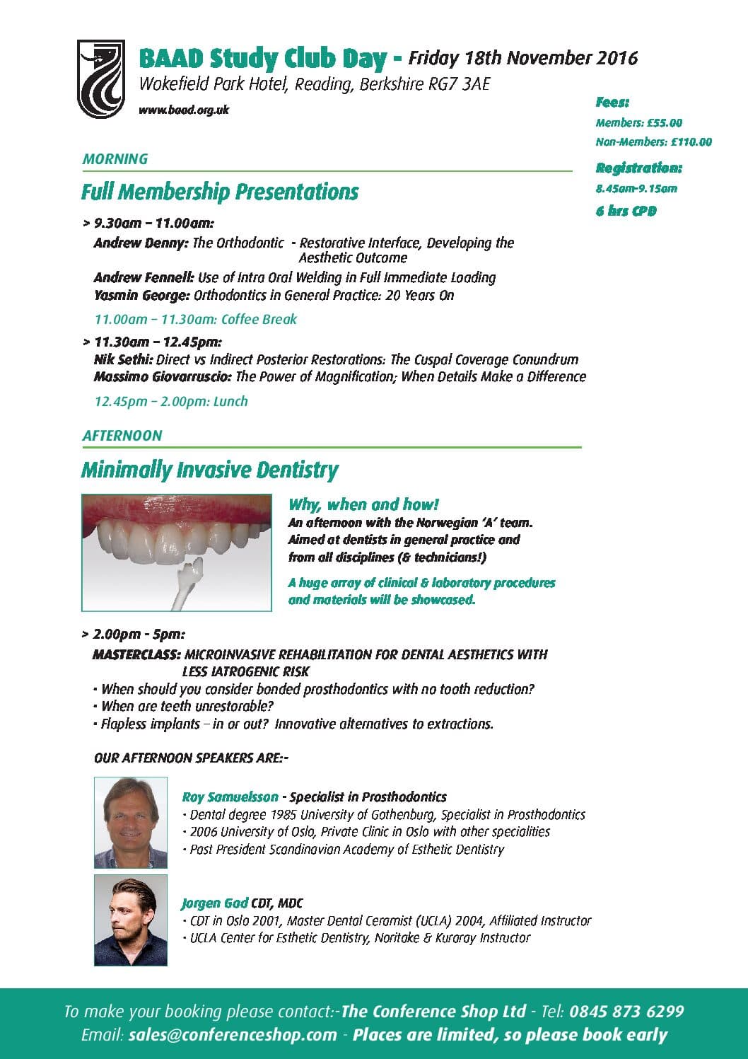 Friday 18th November 2016