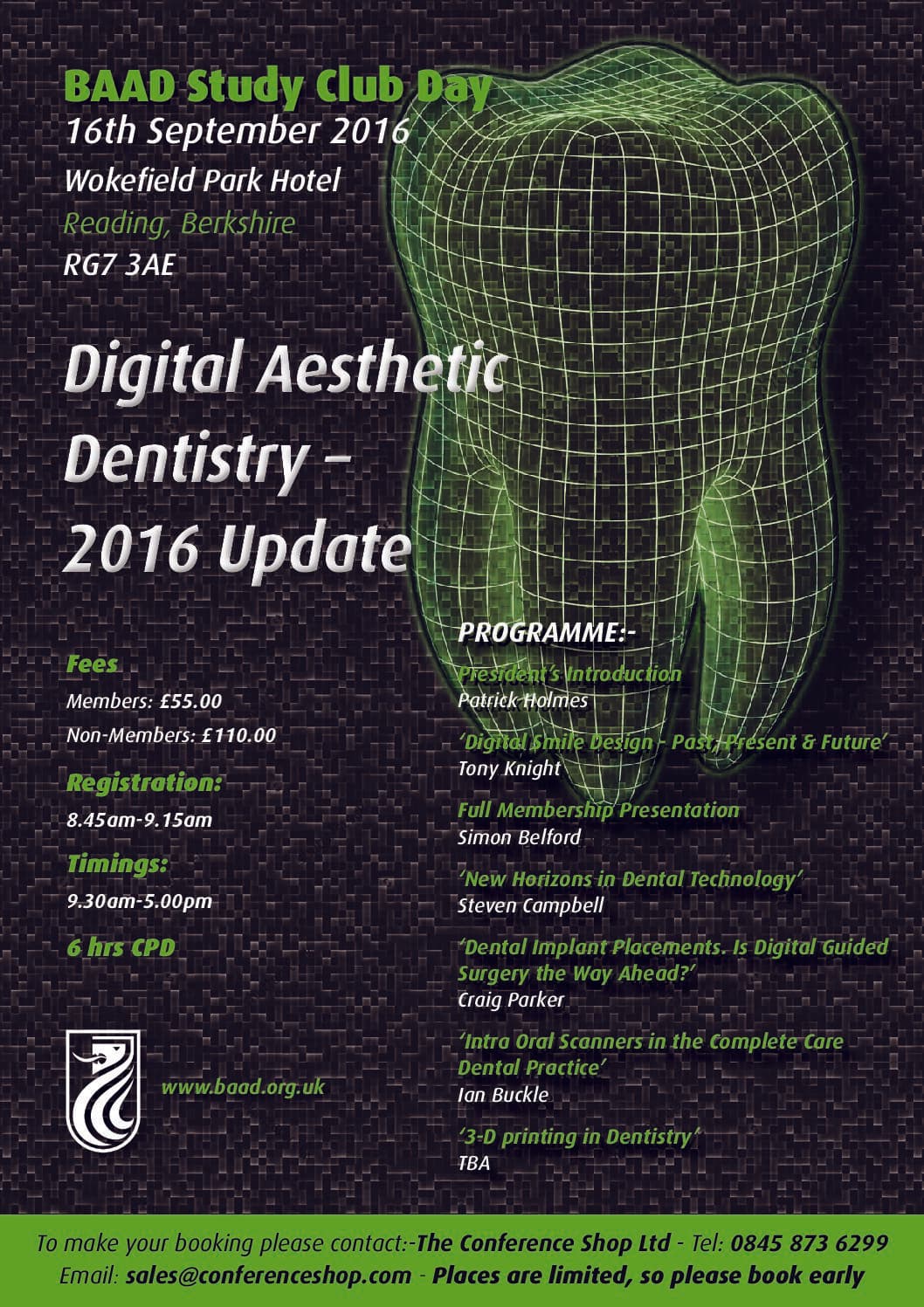 Friday 16th September 2016