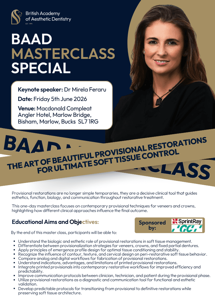 Friday 5th July 2026 - BAAD Masterclass Special